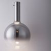 Kouřově šedé skleněné závěsné LED světlo Nova Luce Nostos 25 cm -fv-interier-25