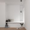Kouřově šedé skleněné závěsné LED světlo Nova Luce Aelia 10 cm -fv-interier-25