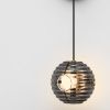 Kouřově šedé skleněné nástěnné LED světlo Nova Luce Las -fv-interier-25