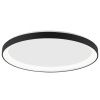 Černé kovové stropní LED světlo Nova Luce Pertino II. 38 cm