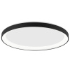 Černé kovové stropní LED světlo Nova Luce Pertino 48 cm