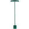 Zelená kovová stojací LED lampa Nova Luce Vetro 136 cm
