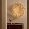 Stříbrný vánoční LED věnec Kave Home Bria 60 cm -fv-interier-25
