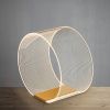 Zlatá kovová stolní LED lampa Nova Luce Valentin 27,6 cm -fv-interier-25
