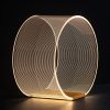 Zlatá kovová stolní LED lampa Nova Luce Valentin 27,6 cm -fv-interier-25