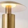 Zlatá kovová stolní LED lampa Nova Luce Karpos -fv-interier-25