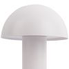 Bílá kovová nabíjecí stolní LED lampa Fungus -fv-interier-25