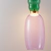 Fialovo-zelené skleněné závěsné LED světlo Nova Luce Pluma 15 cm -fv-interier-25