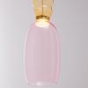 Růžovo-žluté skleněné závěsné LED světlo Nova Luce Pluma 15 cm -fv-interier-25