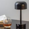 Černá kovová nabíjecí stolní LED lampa Jem -fv-interier-25