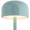 Modrá kovová nabíjecí stolní LED lampa Jem -fv-interier-25