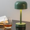 Zelená kovová nabíjecí stolní LED lampa Jem -fv-interier-25