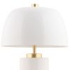 Bílá kovová nabíjecí stolní LED lampa Reya -fv-interier-25