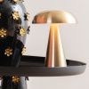 Zlatá kovová nabíjecí stolní LED lampa Raelyn -fv-interier-25