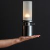 Stříbrná kovová nabíjecí stolní LED lampa Campy -fv-interier-25