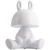 Bílá plastová dětská LED lampa BunBun 27 cm