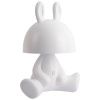 Bílá plastová dětská LED lampa BunBun 27 cm