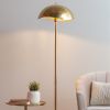 Zlatá kovová stojací lampa Sway 154 cm -fv-interier-25