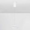 Bílé kovové závěsné LED světlo Nova Luce Olos 35 cm -fv-interier-25