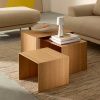 Set tří dubových odkládacích stolků Kave Home Litto -fv-interier-25