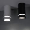 Černé kovové bodové světlo Nova Luce Esca 6 cm -fv-interier-25