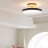 Černé kovové stropní LED světlo Asteria Up 43 cm -fv-interier-25