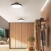 Černé kovové stropní LED světlo Asteria Up 43 cm -fv-interier-25