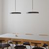 Černé kovové stropní LED světlo Asteria Plus II. 43 cm -fv-interier-25
