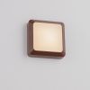 Hnědé kovové venkovní nástěnné LED světlo Nova Luce Appia -fv-interier-25