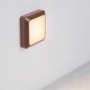 Hnědé kovové venkovní nástěnné LED světlo Nova Luce Appia -fv-interier-25