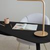 Zlatá kovová stolní LED lampa Omni -fv-interier-25