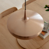 Měděné kovové závěsné stínidlo Clava Dine 43 cm -fv-interier-25