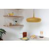 Okrově žluté kovové závěsné stínidlo Clava Dine 43 cm -fv-interier-25