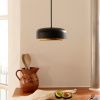 Černé kovové závěsné LED světlo Hazel 40 cm -fv-interier-25