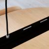 Černo-stříbrné kovové závěsné LED světlo Hazel Branch 100 cm -fv-interier-25