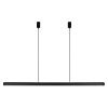 Černo-stříbrné kovové závěsné LED světlo Hazel Branch 150 cm