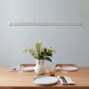 Bílo-stříbrné kovové závěsné LED světlo Hazel Branch 150 cm -fv-interier-25