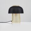 Černo-zlatá kovová stolní lampa Nova Luce Sqube -fv-interier-25