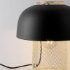 Černo-zlatá kovová stolní lampa Nova Luce Sqube -fv-interier-25