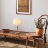 Béžová stolní lampa Nova Luce Damo -fv-interier-25