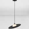 Černobílé závěsné světlo Nova Luce Reflet 30 cm -fv-interier-25