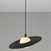 Černobílé závěsné světlo Nova Luce Reflet 30 cm -fv-interier-25