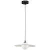 Černobílé závěsné světlo Nova Luce Reflet 30 cm