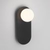 Černé kovové nástěnné světlo Nova Luce Blob -fv-interier-25