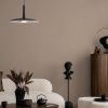 Černé kovové závěsné LED světlo Nova Luce Elettra 50 cm -fv-interier-25
