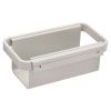 Bílý kovový nástěnný držák Rim 22 cm