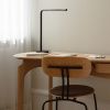 Černá kovová stolní LED lampa Omni -fv-interier-25