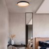 Černé kovové stropní LED světlo Nova Luce Vomos 40 cm -fv-interier-25