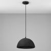 Černé závěsné světlo Nova Luce Talcum 32 cm -fv-interier-25