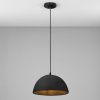 Černé závěsné světlo Nova Luce Talcum 32 cm -fv-interier-25